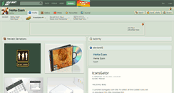Desktop Screenshot of hema-esam.deviantart.com