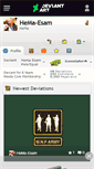 Mobile Screenshot of hema-esam.deviantart.com