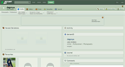 Desktop Screenshot of dagonya.deviantart.com