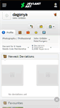 Mobile Screenshot of dagonya.deviantart.com