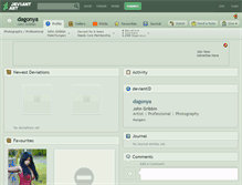 Tablet Screenshot of dagonya.deviantart.com