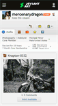 Mobile Screenshot of mercenarydragon.deviantart.com