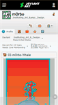 Mobile Screenshot of morbo.deviantart.com