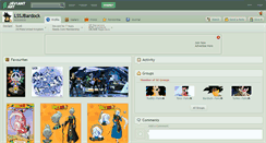 Desktop Screenshot of lssjbardock.deviantart.com