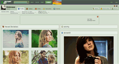 Desktop Screenshot of heleneee.deviantart.com