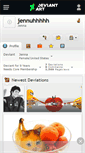 Mobile Screenshot of jennuhhhhh.deviantart.com