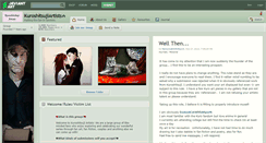 Desktop Screenshot of kuroshitsujiartists.deviantart.com