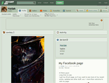 Tablet Screenshot of haidak.deviantart.com
