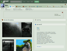 Tablet Screenshot of ktso.deviantart.com
