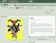 Tablet Screenshot of blink2.deviantart.com