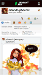Mobile Screenshot of orlando-phoenix.deviantart.com