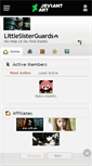 Mobile Screenshot of littlesisterguards.deviantart.com
