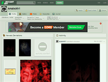 Tablet Screenshot of amalockh1.deviantart.com