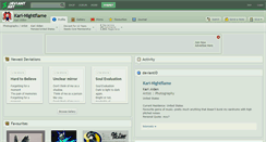 Desktop Screenshot of kari-nightflame.deviantart.com