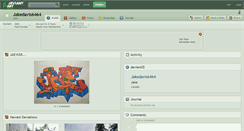 Desktop Screenshot of jakedavis6464.deviantart.com