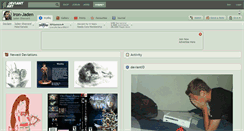 Desktop Screenshot of iron-jaden.deviantart.com