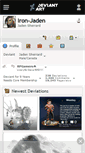 Mobile Screenshot of iron-jaden.deviantart.com