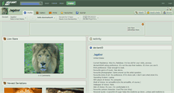 Desktop Screenshot of jagabor.deviantart.com
