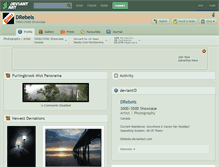 Tablet Screenshot of drebels.deviantart.com