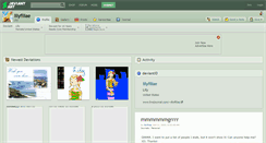 Desktop Screenshot of lilyfiliae.deviantart.com