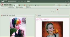 Desktop Screenshot of lane-nee-chan.deviantart.com