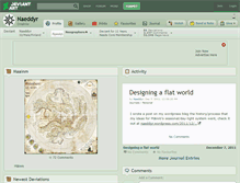 Tablet Screenshot of naeddyr.deviantart.com
