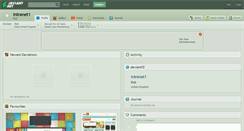 Desktop Screenshot of intranet1.deviantart.com