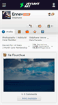 Mobile Screenshot of ennev.deviantart.com