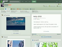 Tablet Screenshot of ennev.deviantart.com