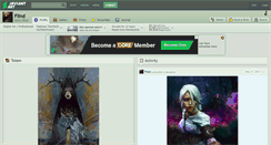Desktop Screenshot of flind.deviantart.com