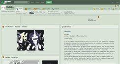 Desktop Screenshot of metalks.deviantart.com