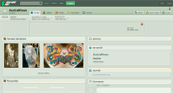 Desktop Screenshot of musicalkisses.deviantart.com