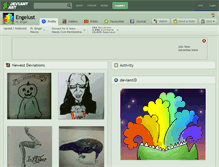 Tablet Screenshot of engelust.deviantart.com