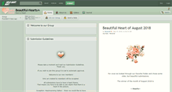 Desktop Screenshot of beautiful-hearts.deviantart.com