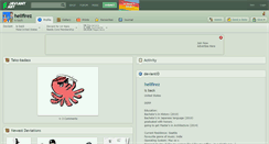 Desktop Screenshot of hellfirez.deviantart.com