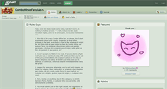 Desktop Screenshot of comboninosfanclub.deviantart.com