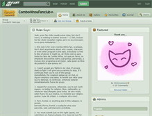Tablet Screenshot of comboninosfanclub.deviantart.com