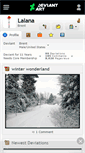 Mobile Screenshot of lalana.deviantart.com