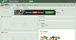 Desktop Screenshot of mehplz.deviantart.com