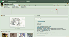 Desktop Screenshot of originallonewolf.deviantart.com
