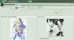 Desktop Screenshot of kathyphantomhive.deviantart.com