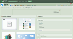 Desktop Screenshot of jam3es.deviantart.com