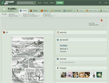 Tablet Screenshot of kudaku.deviantart.com