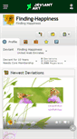 Mobile Screenshot of finding-happiness.deviantart.com
