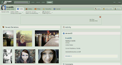 Desktop Screenshot of k-smith.deviantart.com