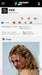 Mobile Screenshot of ihoe.deviantart.com