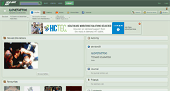 Desktop Screenshot of ilovetattoo.deviantart.com
