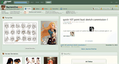 Desktop Screenshot of bayneezone.deviantart.com