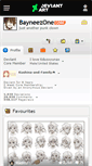 Mobile Screenshot of bayneezone.deviantart.com