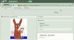 Desktop Screenshot of kazune-z.deviantart.com